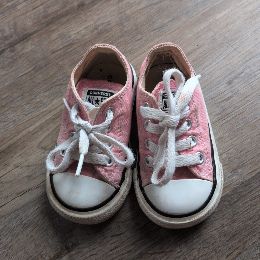 Toddler Pink Converse Size 4